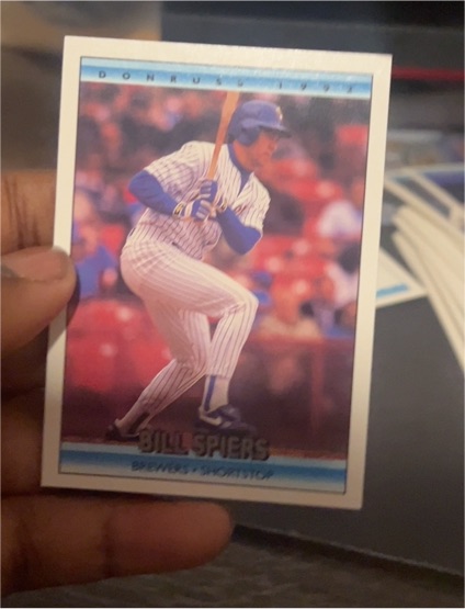 1992 Donruss #364 Bill Spiers — front