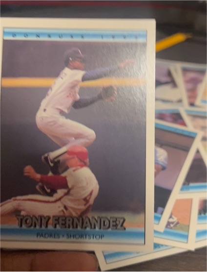 1992 Donruss #362 Tony Fernandez — front