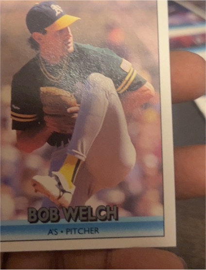 1992 Donruss #190 Bob Welch — front