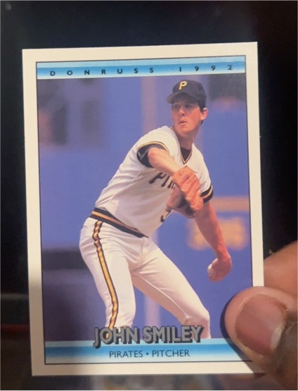 1992 Donruss #331 John Smiley — front