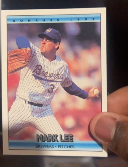 1992 Donruss #313 Mark Lee — front