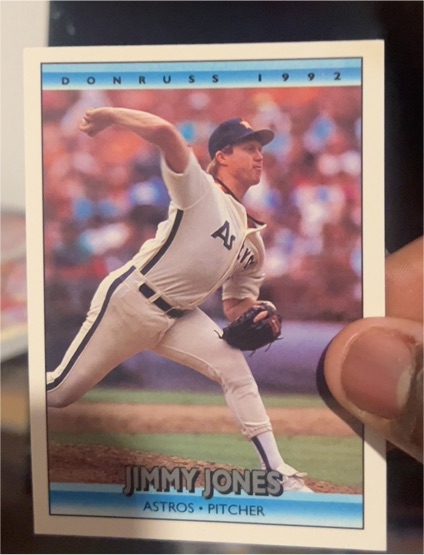 1992 Donruss #272 Jimmy Jones — front