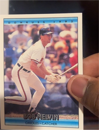 1992 Donruss #231 Bob Melvin — front