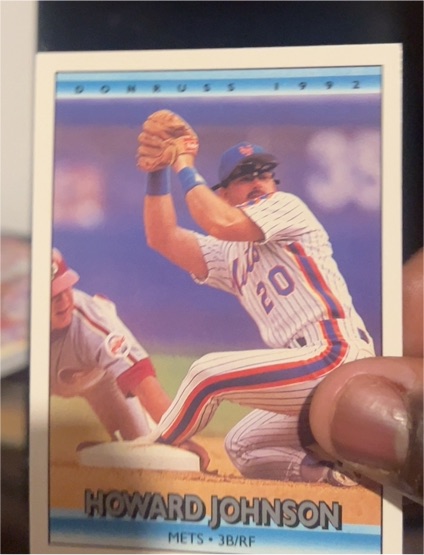 1992 Donruss #341 Howard Johnson — front