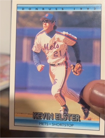 1992 Donruss #307 Kevin Elster — front
