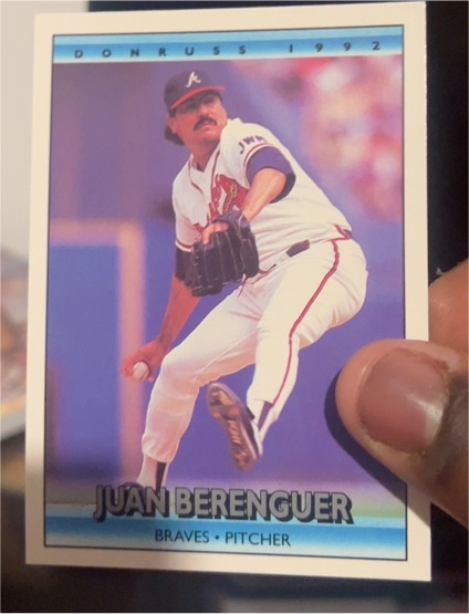 1992 Donruss #205 Juan Berenguer — front