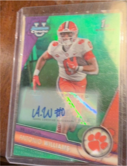 2023 Bowman University Chrome #29 Antonio Williams — front