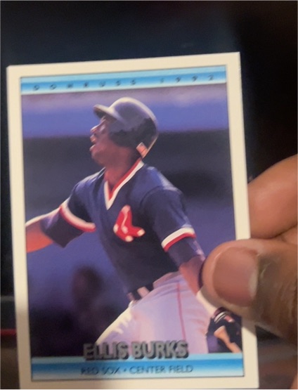 1992 Donruss #234 Ellis Burks Boston Red Sox — front