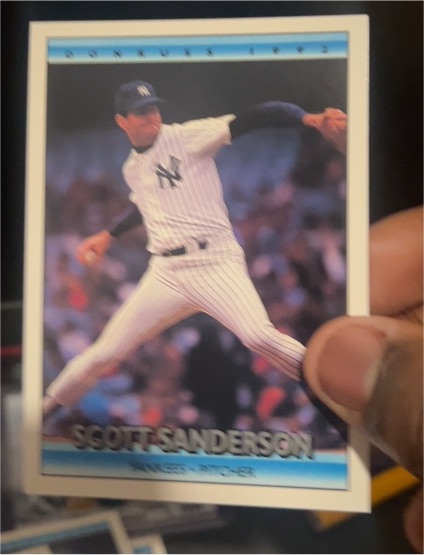 1992 Donruss #227 Scott Sanderson — front