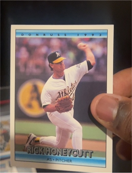 1992 Donruss #269 Rick Honeycutt — front