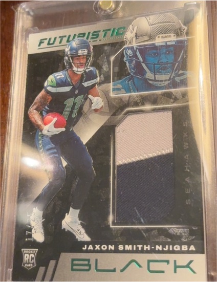 2024 Panini Black Futuristic #Jaxon Smith-Njigba — front