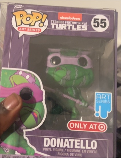 Funko Pop! Art Series Teenage Mutant Ninja Turtles Donatello #55 — front