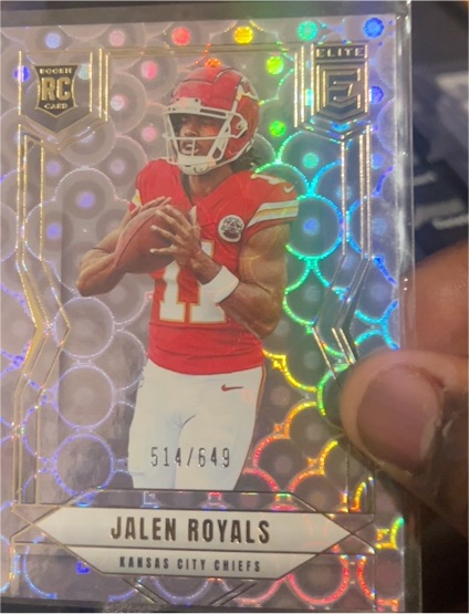 2025 Panini Donruss Elite #145 Jalen Royals — front