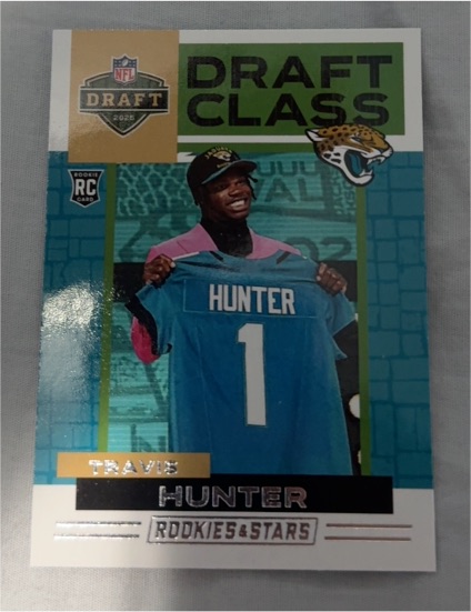 2025 Panini Instant NFL Draft Night #NFLDN-2 Travis Hunter — front