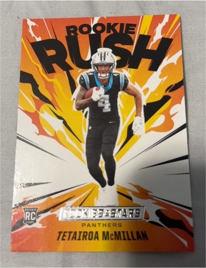 2024 Panini Donruss Rookie Rush Tetairoa McMillan — front