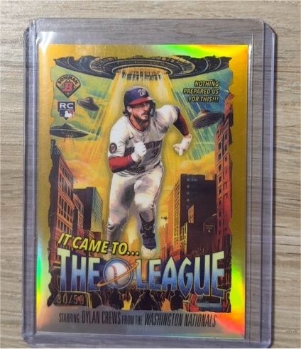 2025 Bowman Chrome #IT-13 Dylan Crews It Came To The League — front