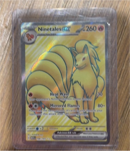 2023 Pokémon Scarlet & Violet 151 #186 Ninetales GX — front