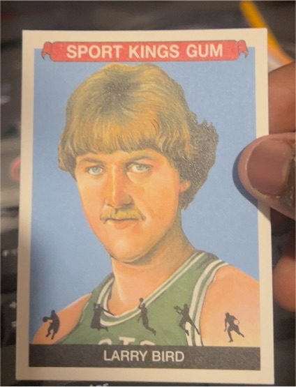 2023 Sport Kings Gum #136 Larry Bird — front