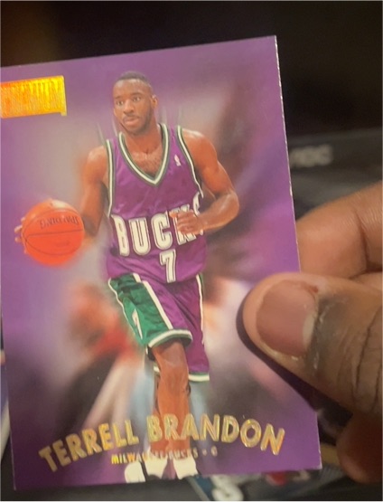 1997-98 SkyBox Premium #190 Terrell Brandon — front