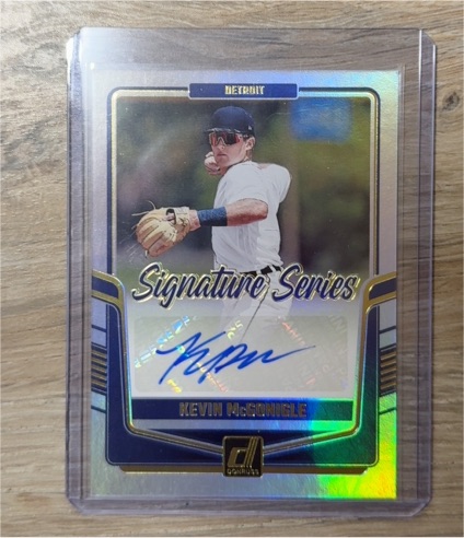 2024 Donruss Signature Series #SS-KM Kevin McGonigle — front
