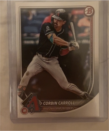 2025 Bowman #96 Corbin Carroll — front