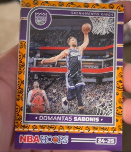 2024-25 Panini Haunted Hoops #166 Domantas Sabonis — front
