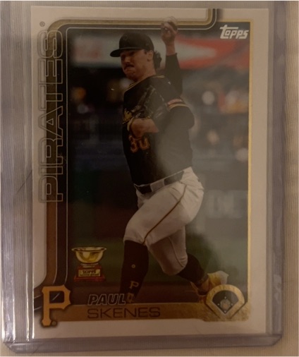 2025 Topps Series 1 #CC-21 Paul Skenes — front