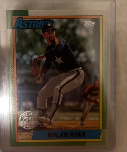2025 Topps Series 1 - 1990 Topps Baseball Nolan Ryan #T90-80 — front