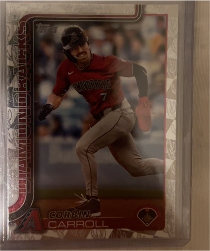 2025 Topps Chrome #268 Corbin Carroll — front