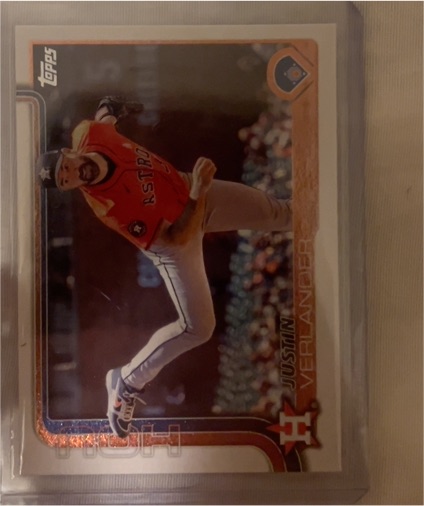 2025 Topps #118 Justin Verlander — front