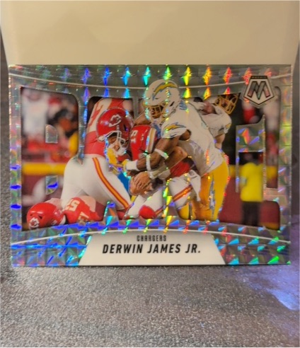 2025 Panini Mosaic Bang! #4 Derwin James Jr. — front