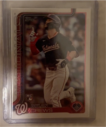 2025 Topps Series 1 #74 Dylan Crews — front