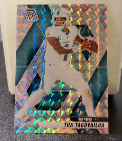 2023 Panini Mosaic Tua Tagovailoa — front