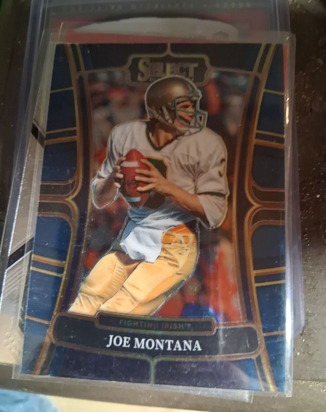 2023 Panini Select Draft Picks #95 Joe Montana — front