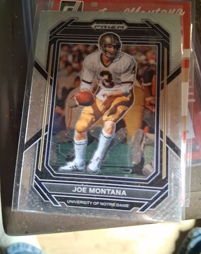 2023 Panini Prizm Draft Picks #54 Joe Montana — front