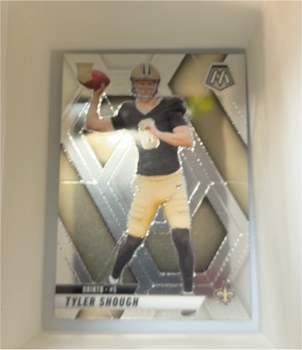 2025 Panini Mosaic #312 Tyler Shough — front