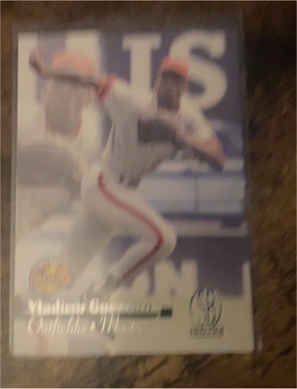 1996 Scoreboard #39 Vladimir Guerrero — front