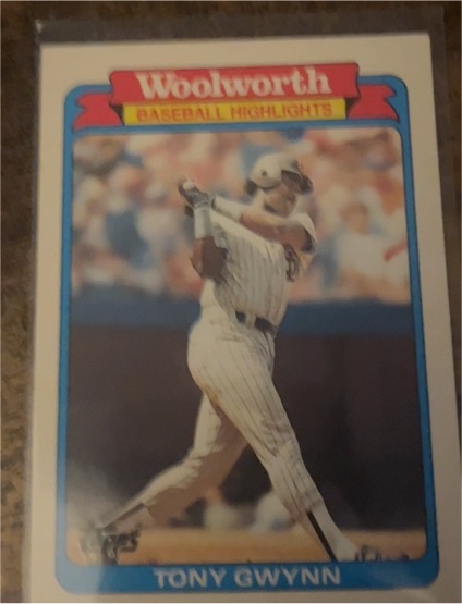 1988 Topps Woolworth Baseball Highlights #12 Tony Gwynn — front