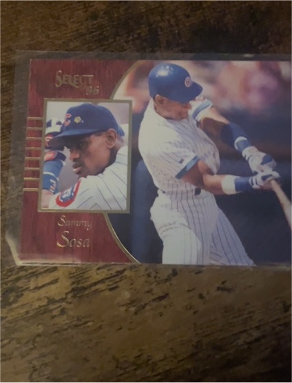 1996 Pinnacle Select #26 Sammy Sosa — front