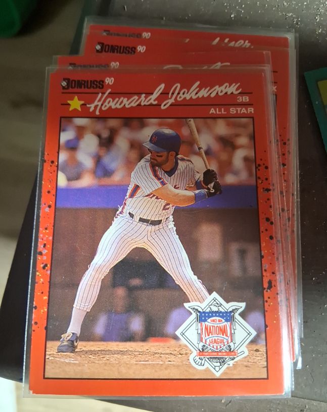 1990 Donruss #654 Howard Johnson — front