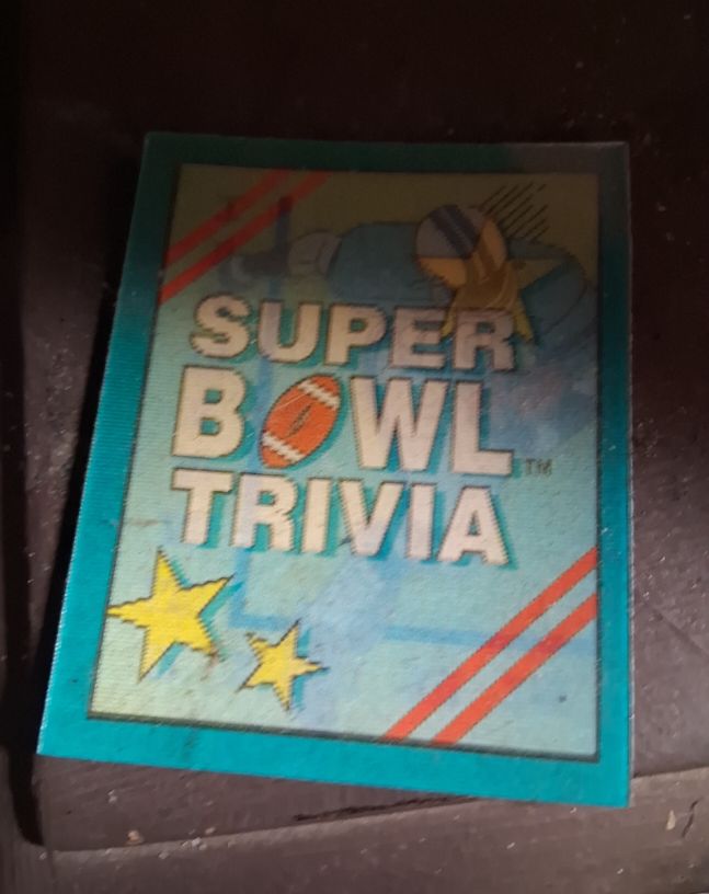 1990 Score #20 Super Bowl Trivia — front