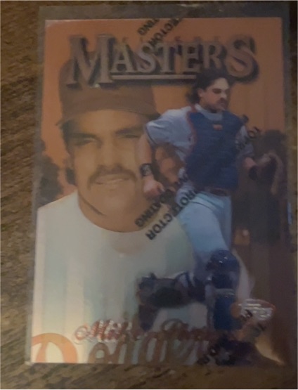 1997 Topps Finest Masters #50 Mike Piazza — front