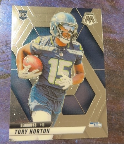 2025 Panini Mosaic #396 Tory Horton — front