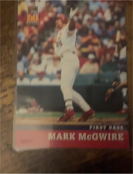 2001 Topps Post Collectors Series #6 Mark McGwire — front