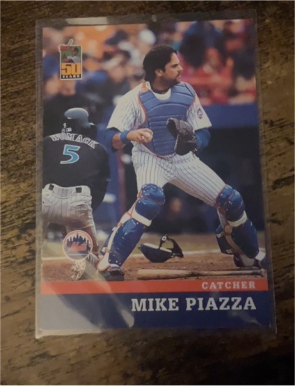 2001 Topps Post Cereal #12 Mike Piazza — front
