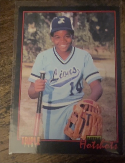 1993 Donruss Triple Play #77 Frank Thomas — front