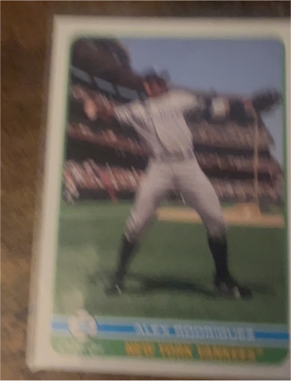 1987 Sportflics #1 Don Mattingly — front