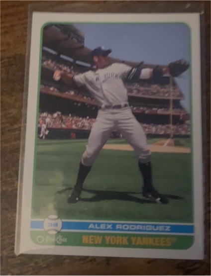 2009 O-Pee-Chee #38 Alex Rodriguez — front