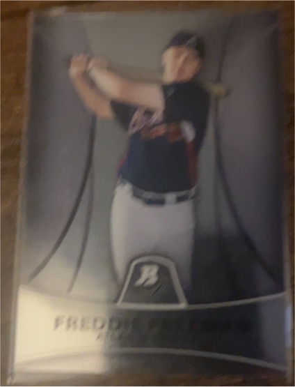 2010 Bowman Platinum Prospects #PP13 Freddie Freeman — front