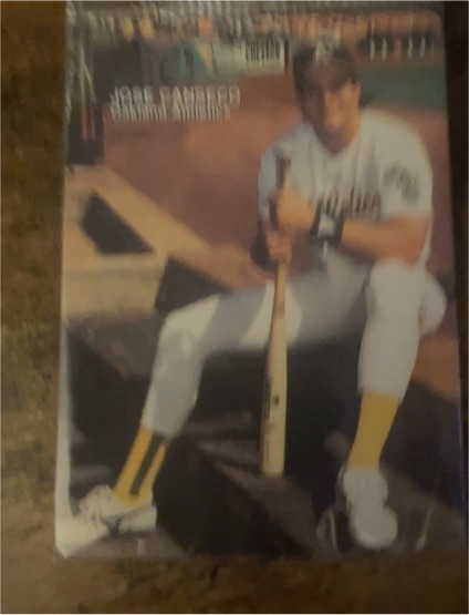 1990 Mother's Cookies #4 Jose Canseco — front